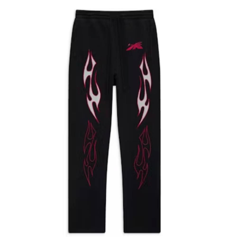 Hellstar Sports Future Flame Sweatpants Black