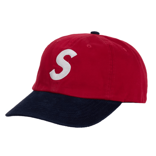 Supreme 2-Tone S Logo 6-Panel Red