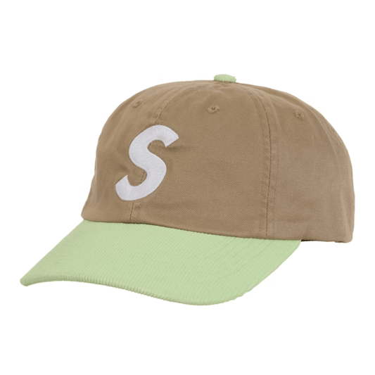 Supreme 2-Tone S Logo 6-Panel Tan