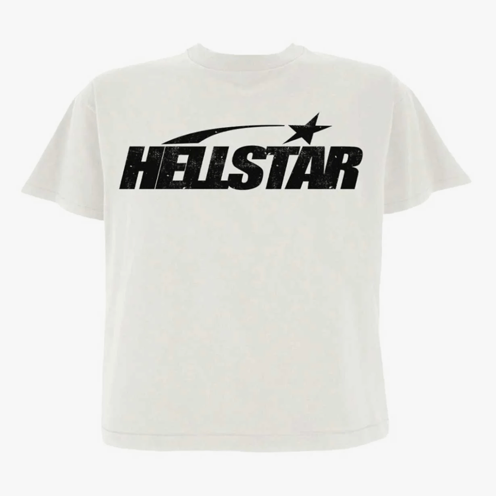 HELLSTAR STUDIOS CLASSIC LOGO TEE CREAM