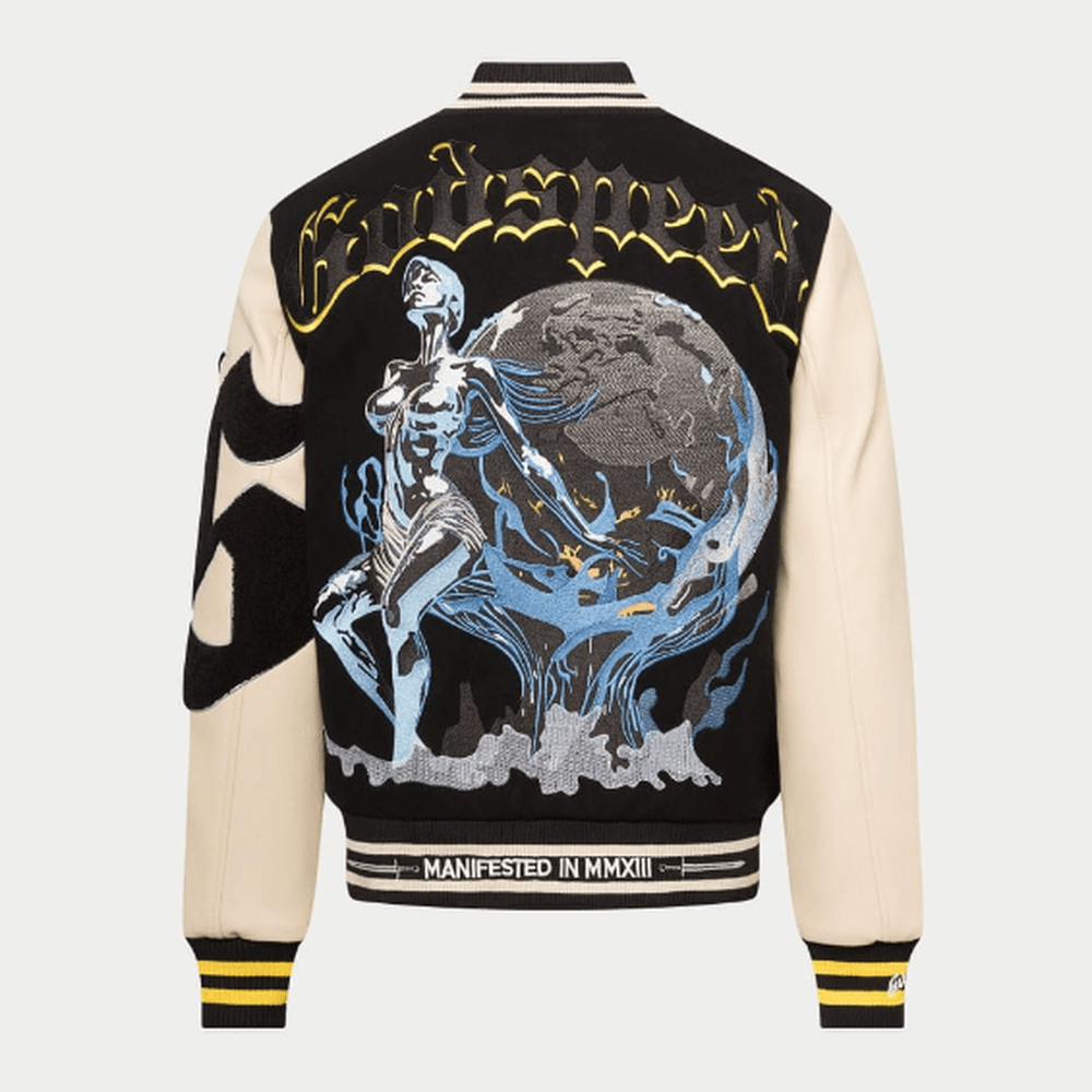 GODSPEED Chrome Seduction Varsity Jacket