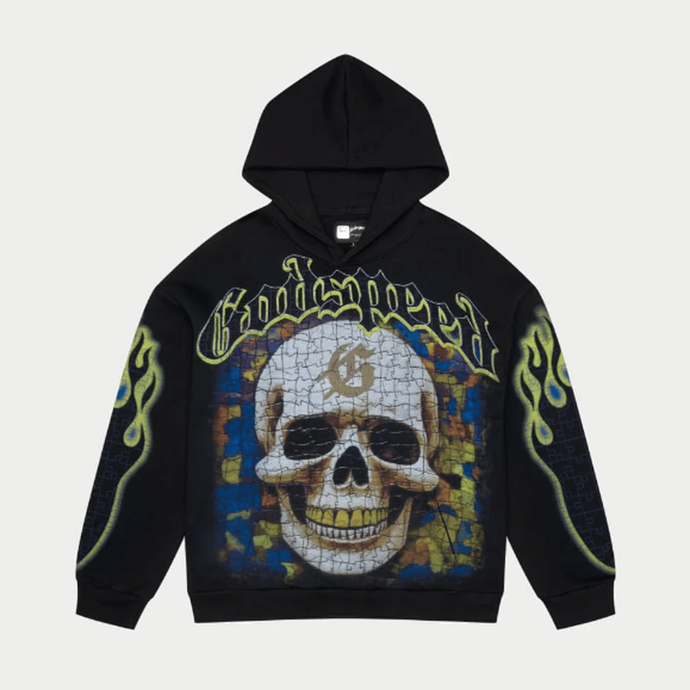 GODSPEED Puzzled Hoodie (Black )