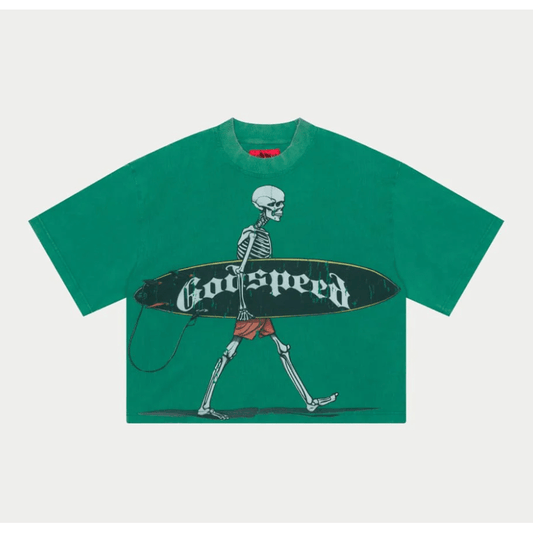 GODSPEED Surf Day T-Shirt (Emerald)