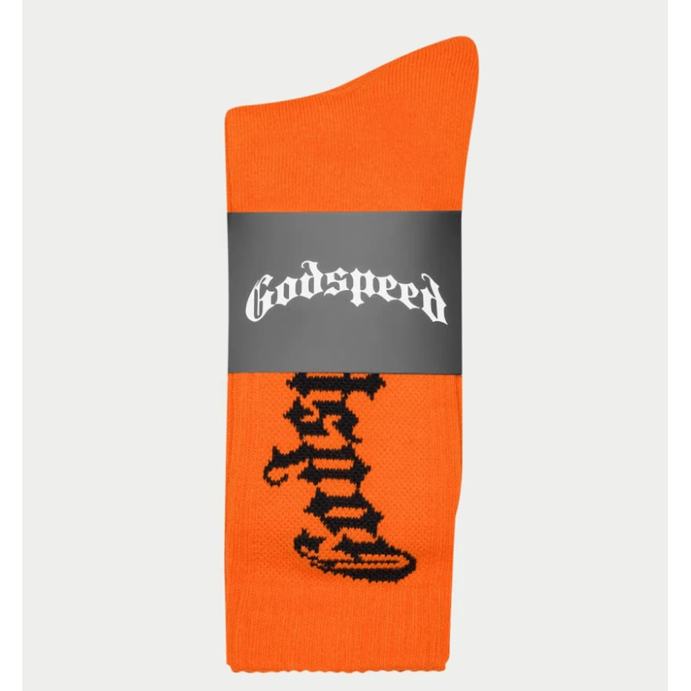 GODSPEED OG Logo Sock (Tangerine)