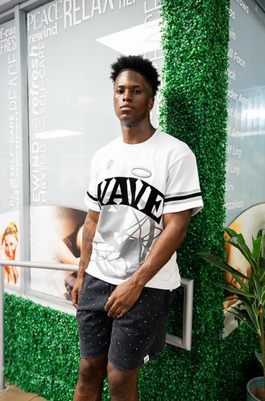 Super Wave (Black/White) Tee
