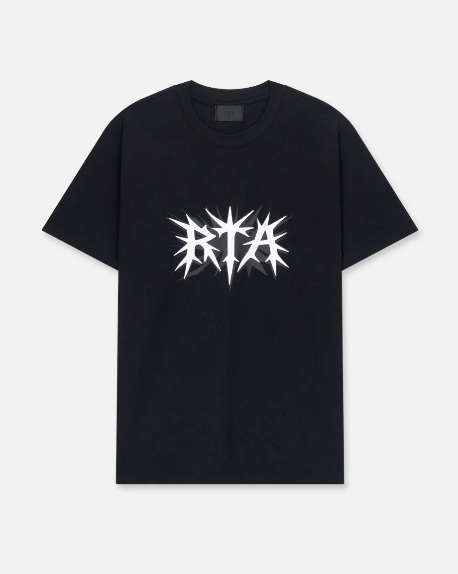 RTA LIAM SHORT SLEEVE TEE | BLACK SPIKE