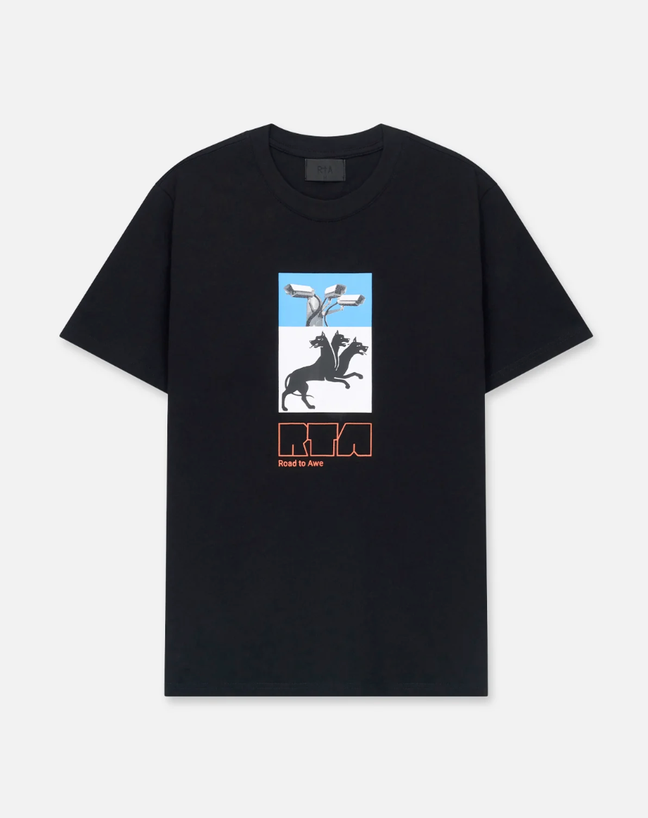 LIAM SHORT SLEEVE TEE | BLACK CERBERUS