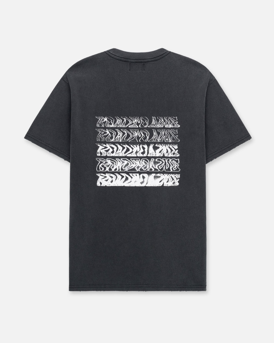 RTA LIAM SHORT SLEEVE TEE | BLACK SMOKY