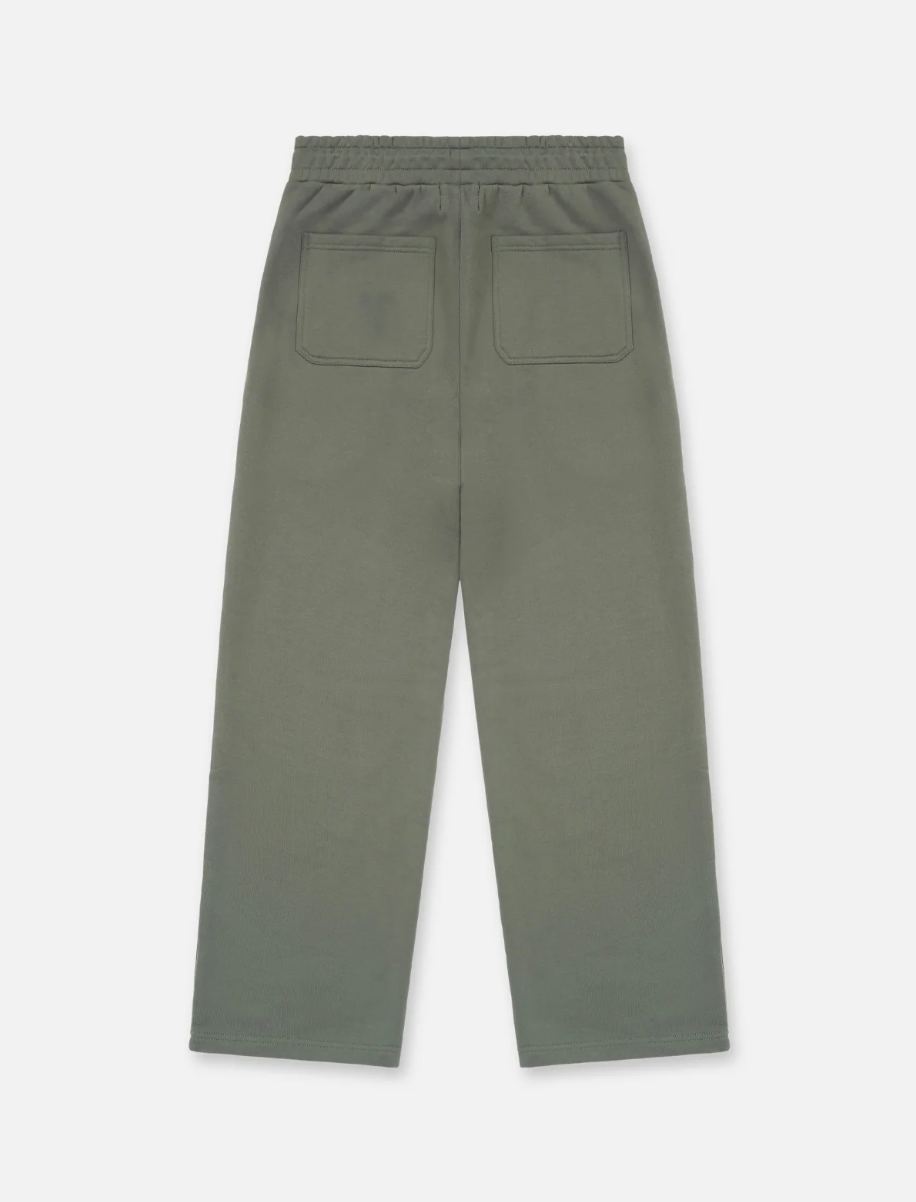 RTA ZIP UP HOODIE & SWEATPANTS | OLIVE MILITARY PATCH