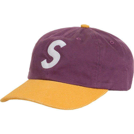 Supreme 2-Tone S Logo 6-Panel Dusty Purple