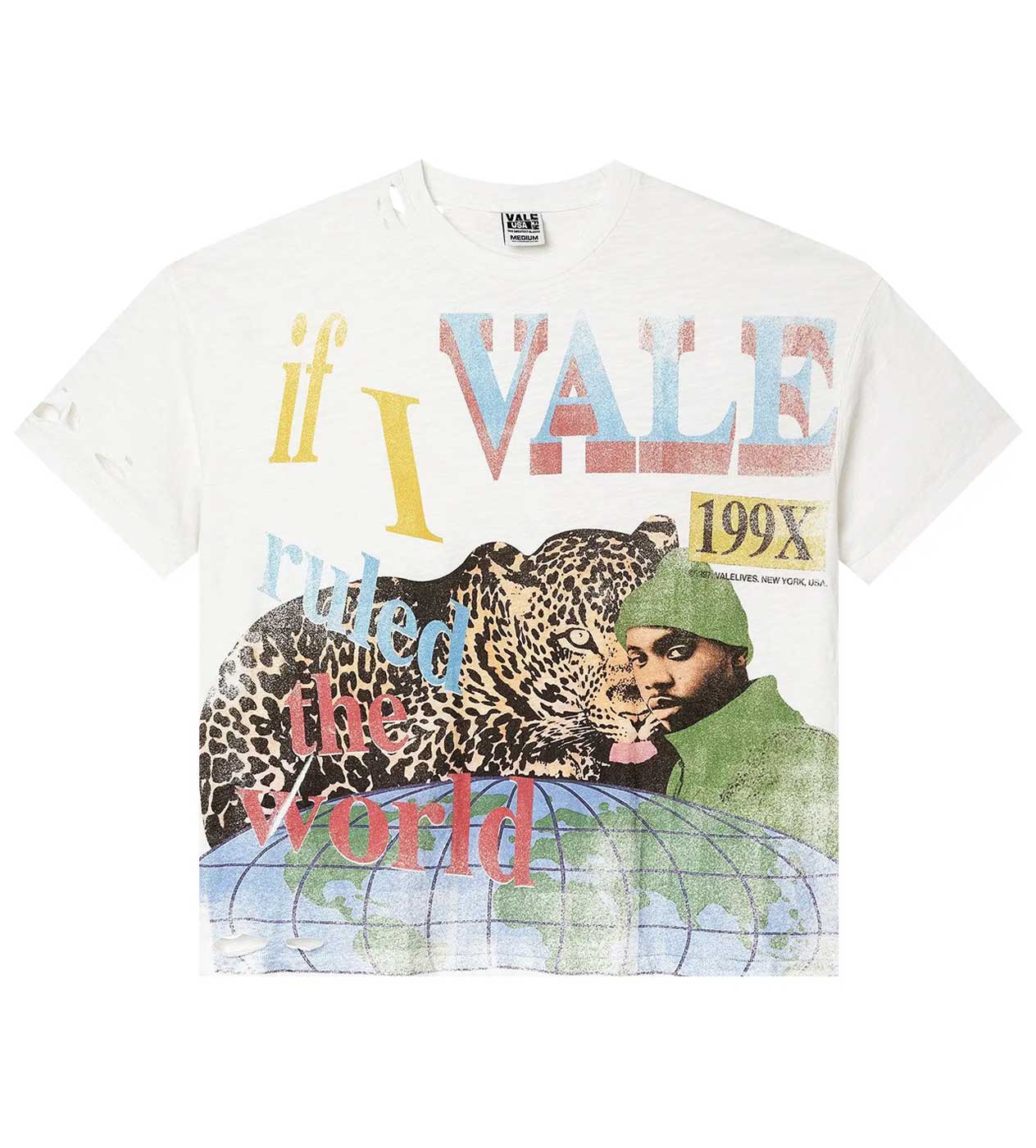 Vale Forever Da Ruler Tee 'White'