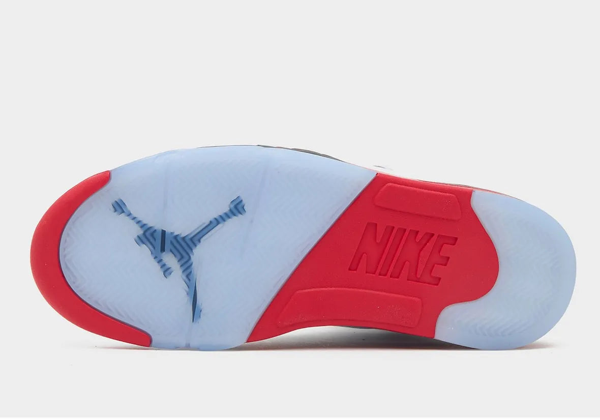 AIR JORDAN 5 OG “FIRE RED” (BLACK TONGUE)