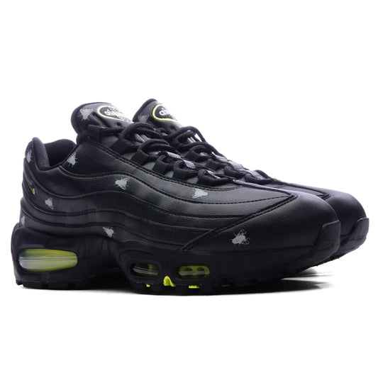 NIKE AIR MAX 95 PREMIUM - BLACK/NEON YELLOW/BLACK/METALLIC DARK GREY