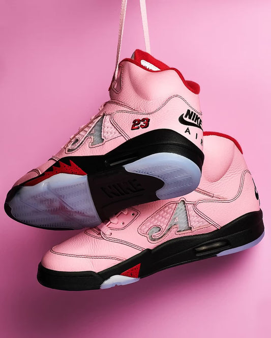 Awake NY x Air Jordan 5 Retro 'Boro - Arctic Pink'