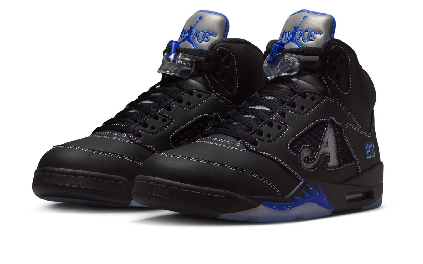 Awake NY x Air Jordan 5 OG "Black/Racer Blue"