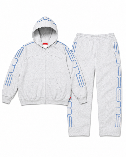 Supreme Ash grey sweatsuit