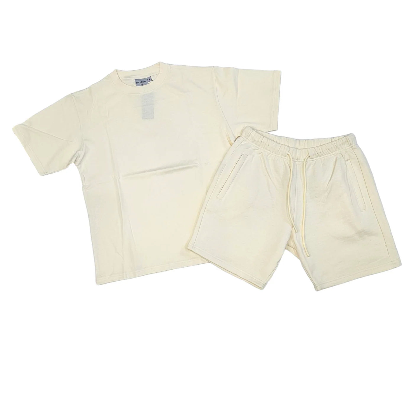 Riflessi Plain Short Set Buttermilk