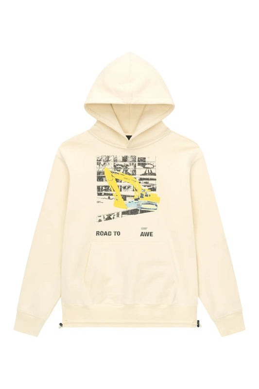 RTA Jordan Raw Sand Digger Oversize Graphic Hoodie
