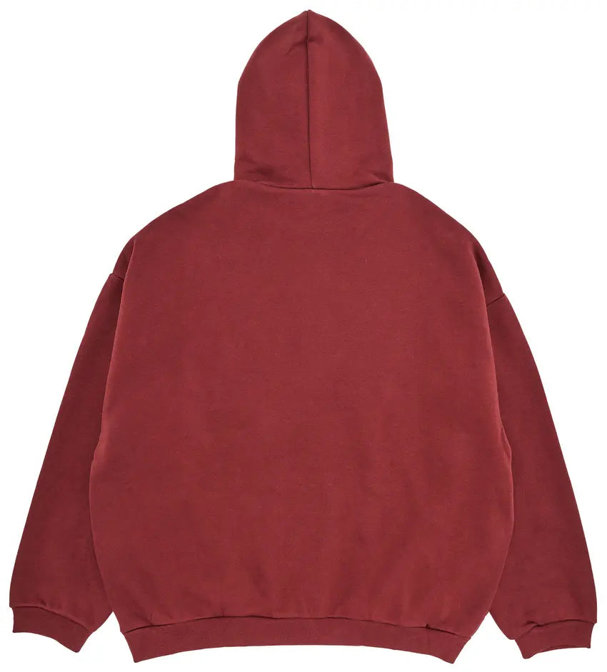 Essentials Fear of God Fleece Hoodie 'Crimson'