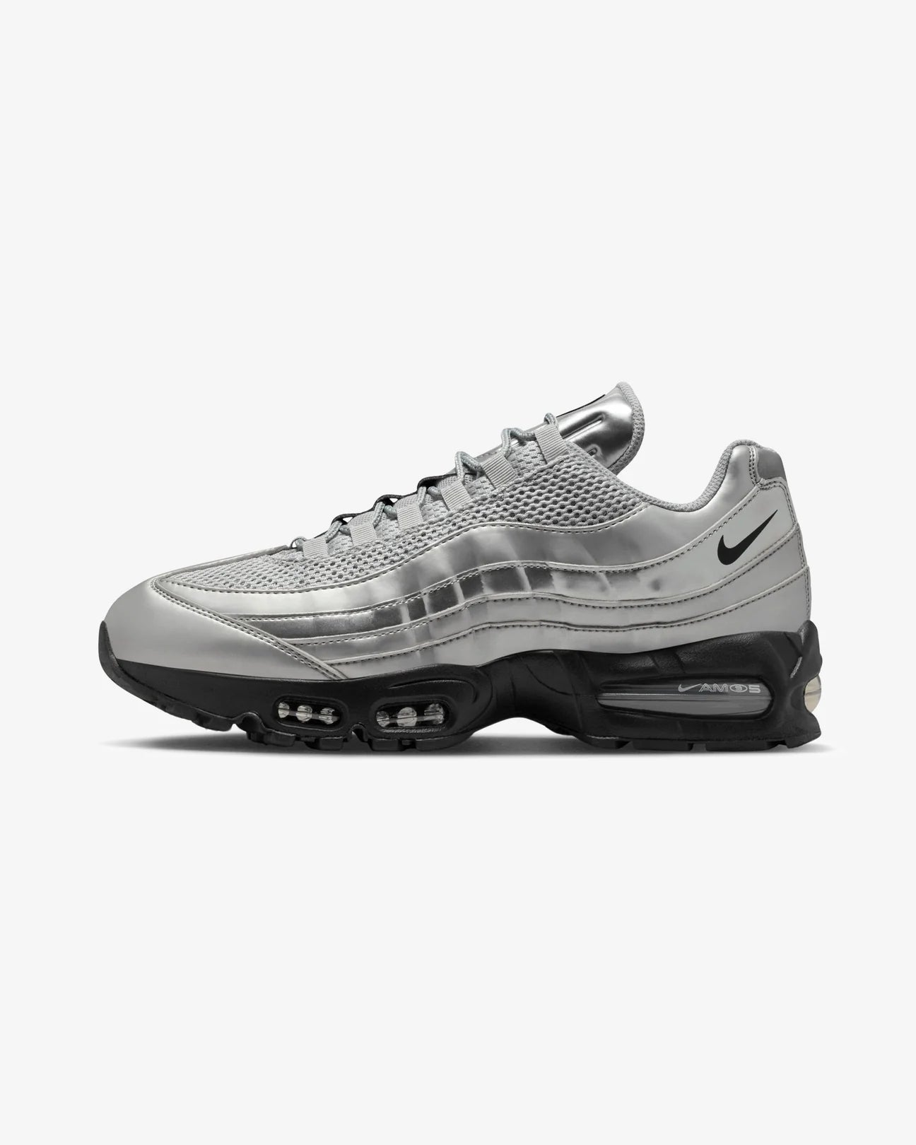 NIKE AIR MAX 95 - METALLIC SILVER/ BLACK