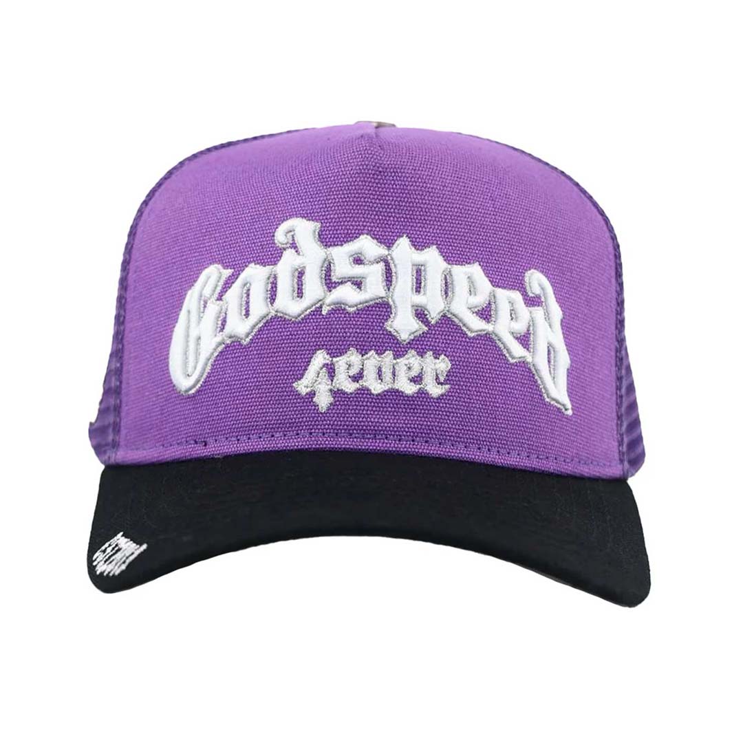 Godspeed Forever Trucker Hat Purple/Black