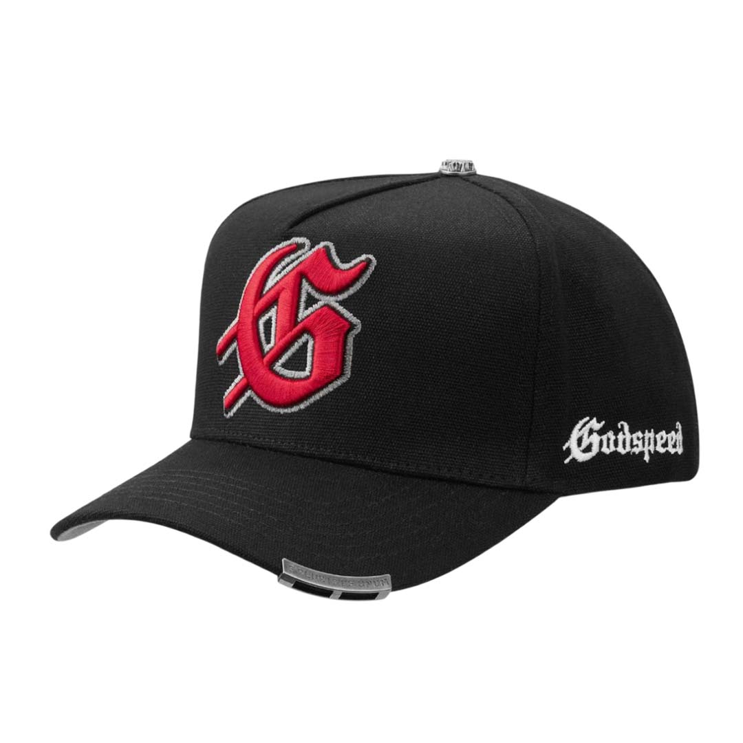 GODSPEED Insignia Hat (Black / Red)