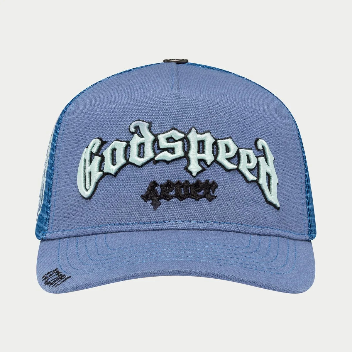 GODSPEED Gs Forever Trucker Hat Triple Blue
