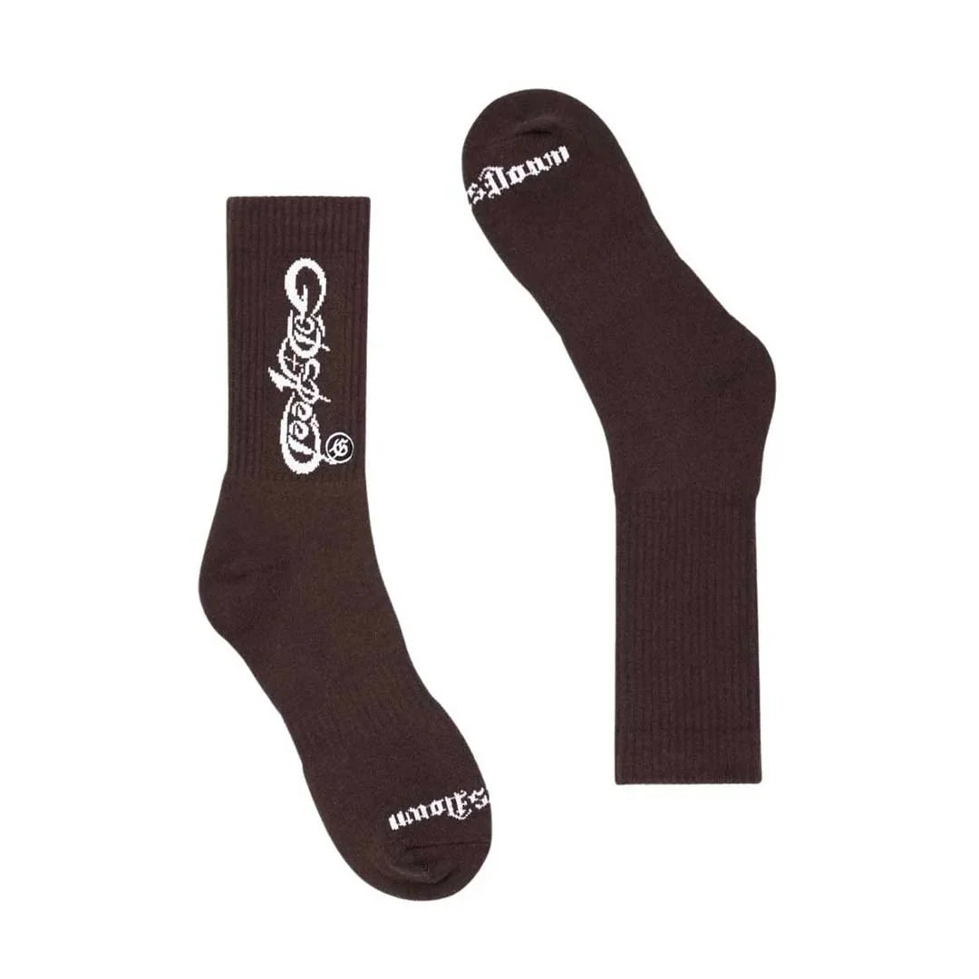 Godspeed Logo sock Brown