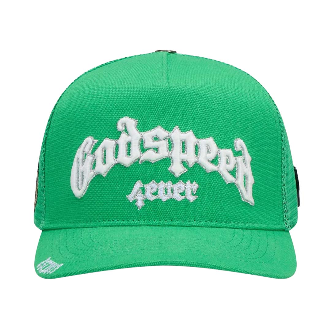 Godspeed Trucker Hat Shamrock Green