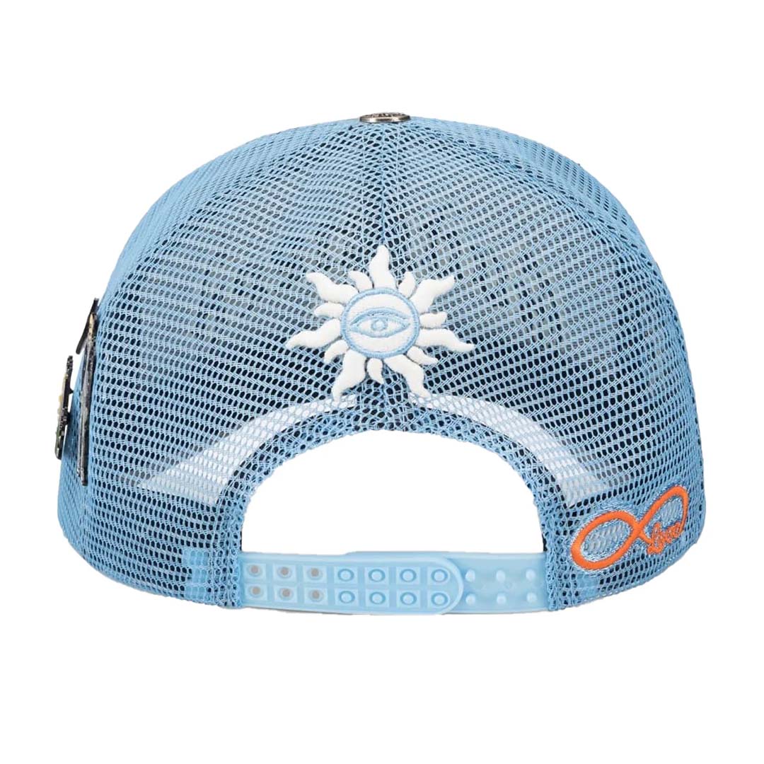 GODSPEED Trucker Hat (Sky Blue/Navy)