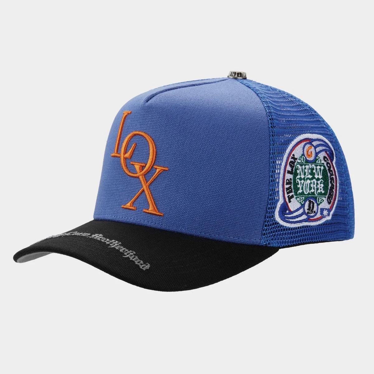 GODSPEED X The Legacy LOX Trucker Hat (Blue/Black/Orange)