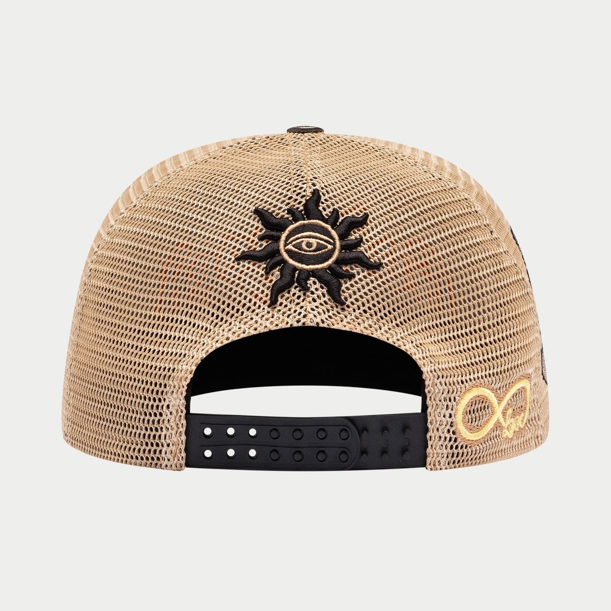 Godspeed Forever Trucker Hat (Bone/Blue/Orange)