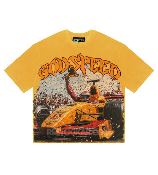 Godspeed F1 Finishline Yellow wash