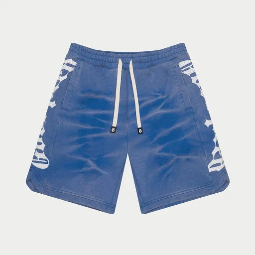 Godspeed Courtside Shorts Blue Tie Die