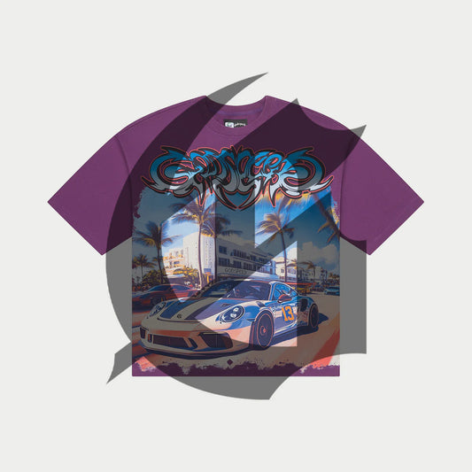 Godspeed Car Meet Miami Purple Wash
