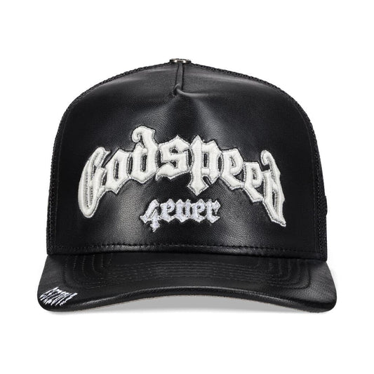 Godspeed FOREVER PREMIUM LEATHER TRUCKER HAT