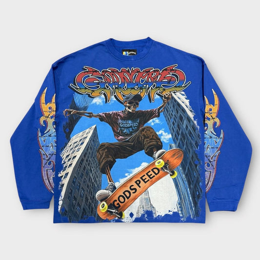 Godspeed Ollie LS T-Shirt (Royal Blue)