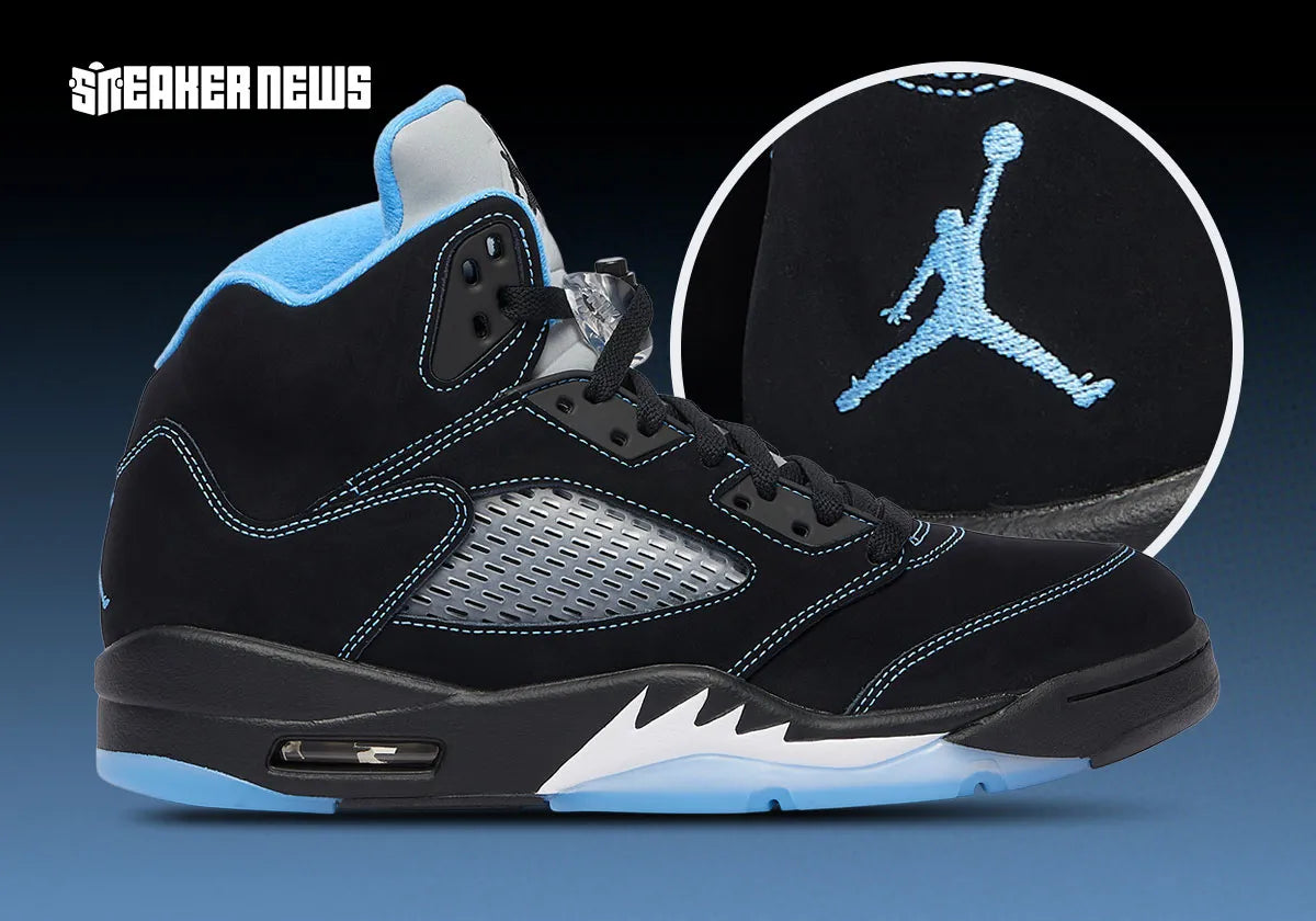 AIR JORDAN 5 “BLACK/UNIVERSITY BLUE” RETURNS JUNE 2026