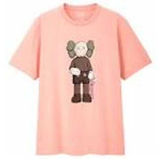 KAWS x Uniqlo Companion Tee 'Pink'