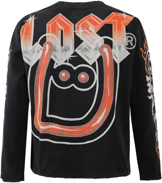 Lost x Unknwnism Long Sleeve Black/Bone/orange