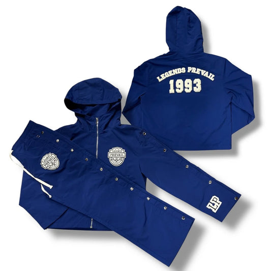 LEGENDS PREVAIL WINDBREAKER SET BLUE