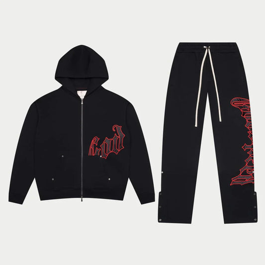Godspeed OG LOGO SWEATSUIT V2 (BLK/RED)