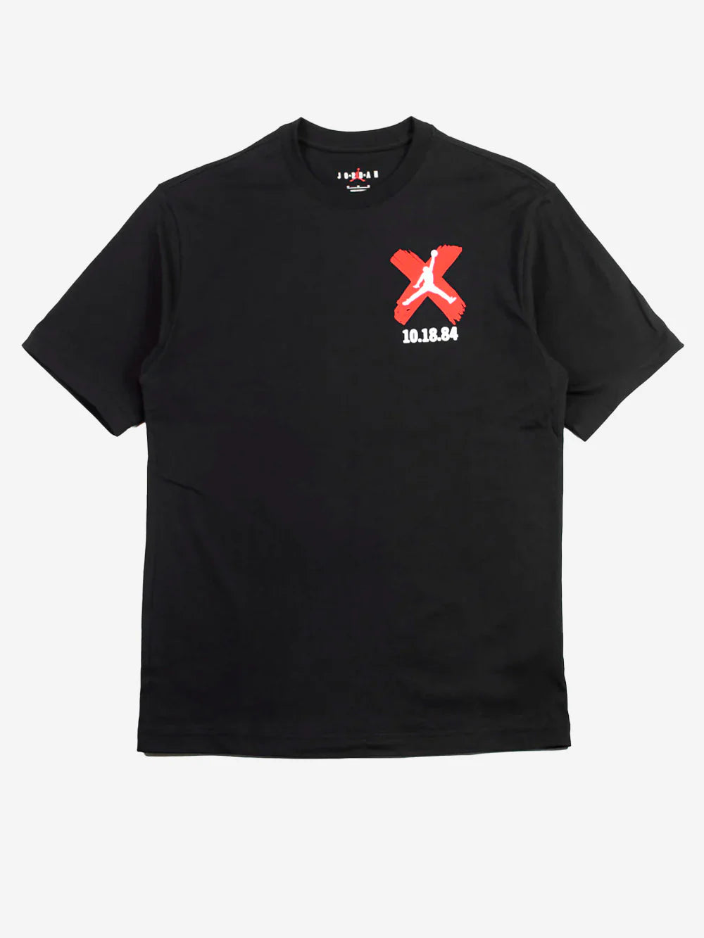 jordan Men's Brooklyn Banned GFX Short Sleeve Crew T-Shirt - Black