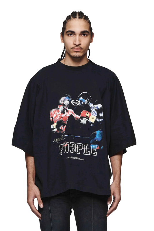 PURPLE Fight night Black (Oversized)