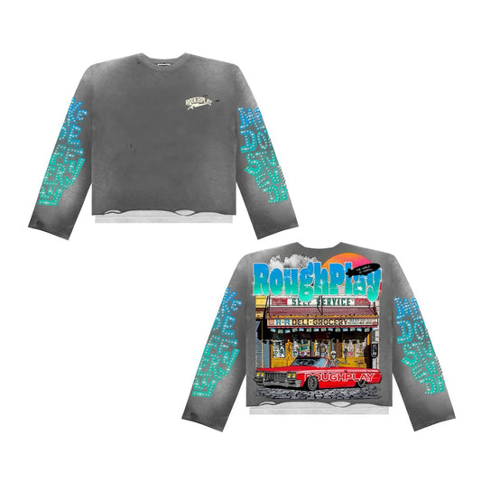 RoughPlay🩹Bodega Long Sleeve (GRY)