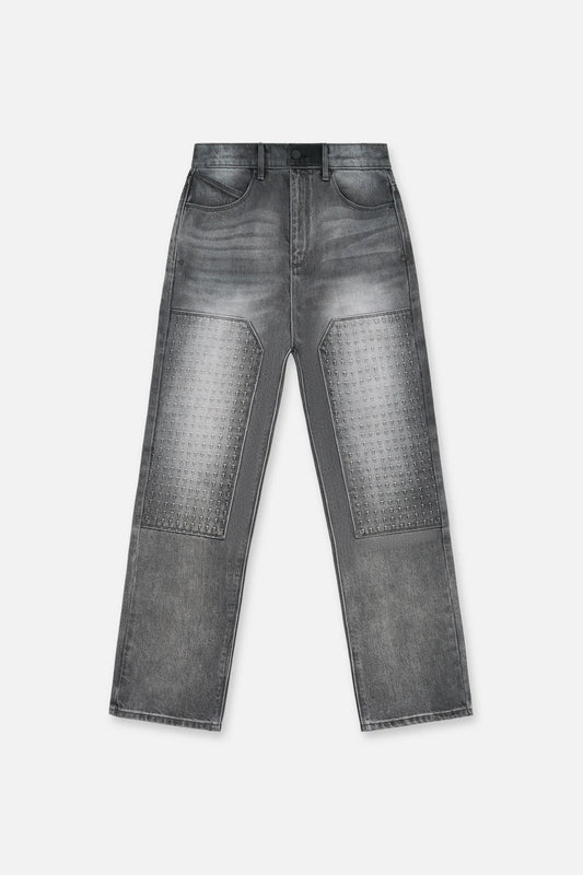 RTA Ricardo Slim Fit Jean | Grey Storm 3D Cross