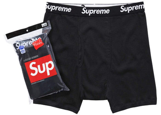 Supreme Black boxers