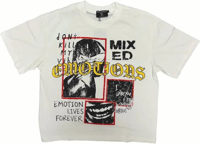 Mixed Emotions - Forever White Tee