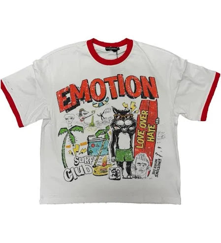 Mixed Emotions - Surf Club White Tee