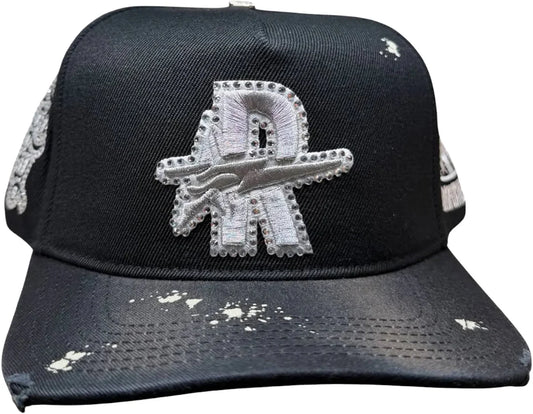 ROUGHPLAY CLOTHING Vintage Snapback at Gravity NYC Black/Silver